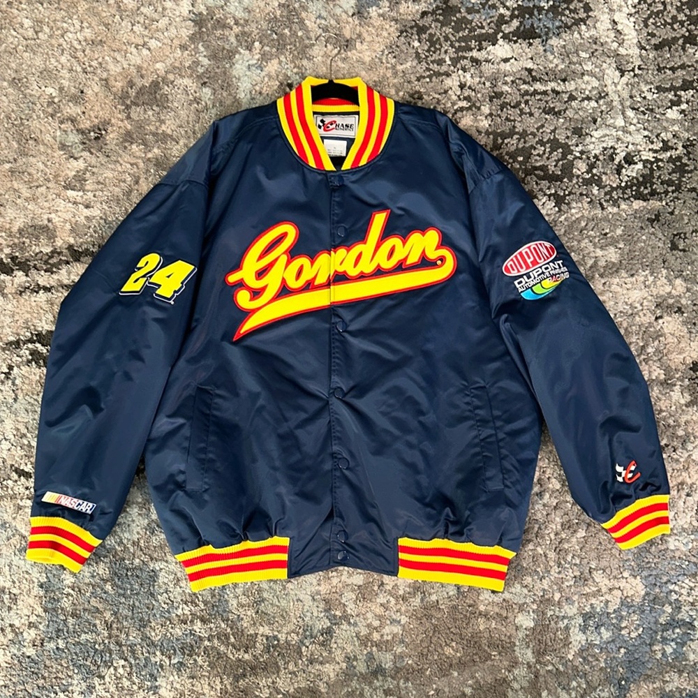 Jeff Gordon Chase Authentics Bomber Jacket